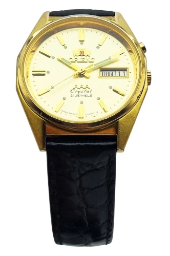 Złoty Orient Crystal lata 80- unikat