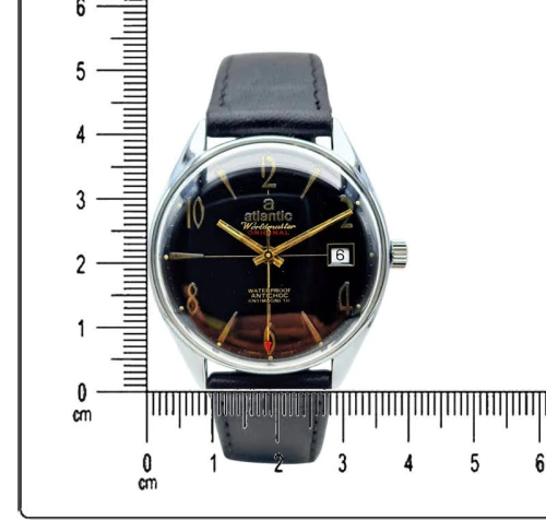 Atlantic Worldmaster Original 17 Jewels lata 60. - piękna renowacja!.jpg