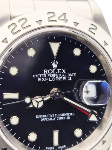 Rolex Oyster Perpetual Date Explorer II, ref. 16570 2000r. - full set!