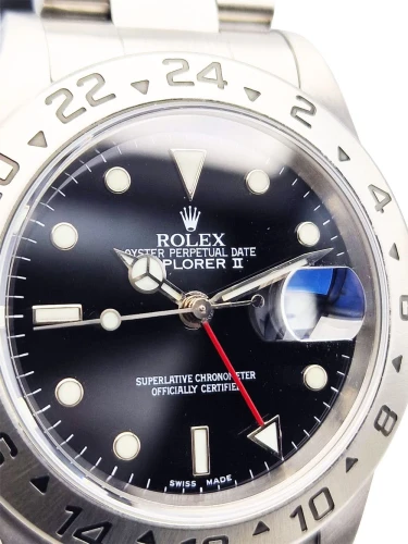 Rolex Oyster Perpetual Date Explorer II, ref. 16570 2000r. - full set!