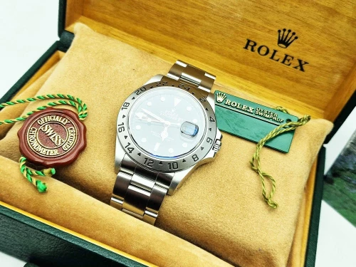 Rolex Oyster Perpetual Date Explorer II, ref. 16570 2000r. - full set!