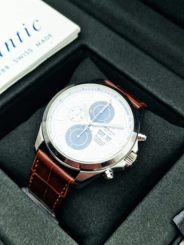 Atlantic Worldmaster Chronograph Automatic ref. 55860.41.21 Limited Edition 117/120 - doskonały stan!