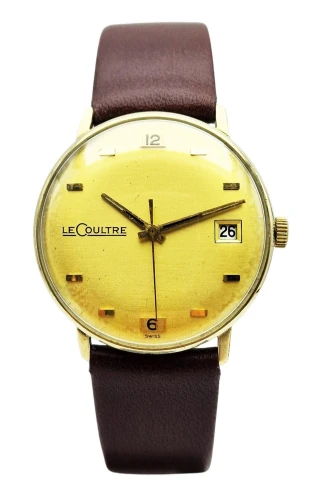 LeCoultre K886 Date 10K Gold Filled lata 60. - doskonały stan!