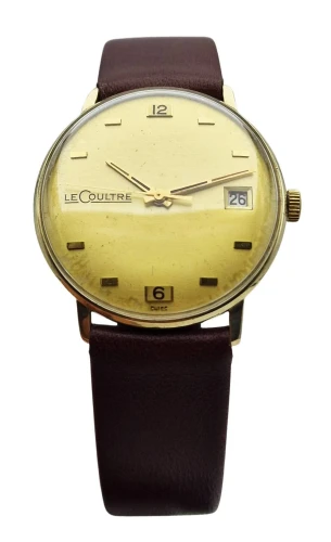 LeCoultre K886 Date 10K Gold Filled lata 60. - doskonały stan!