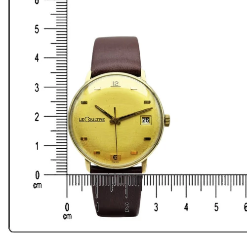 LeCoultre K886 Date 10K Gold Filled lata 60. - doskonały stan!