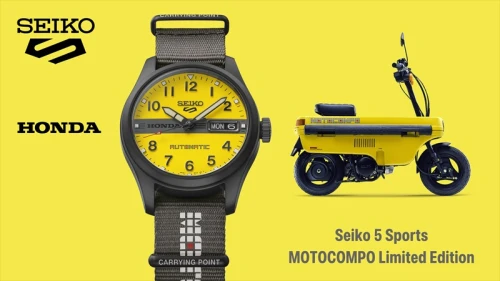 Zegarek Seiko 5 Sports Field Automatic Honda MOTOCOMPO Limited Edition HDB010K1