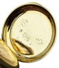 Szwajcarski złoty 14K zegarek kieszonkowy Savonette 585 - doskonały stan!
