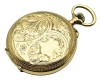 Szwajcarski złoty 14K zegarek kieszonkowy Savonette 585 - doskonały stan!