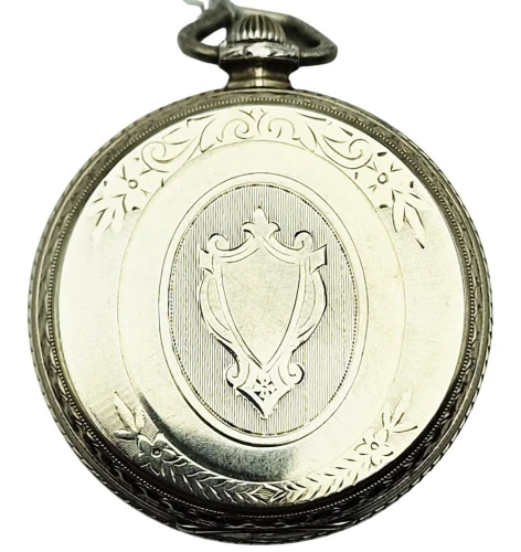 Piękny Elgin 14K White Gold Filled z 1926r. - idealny stan!