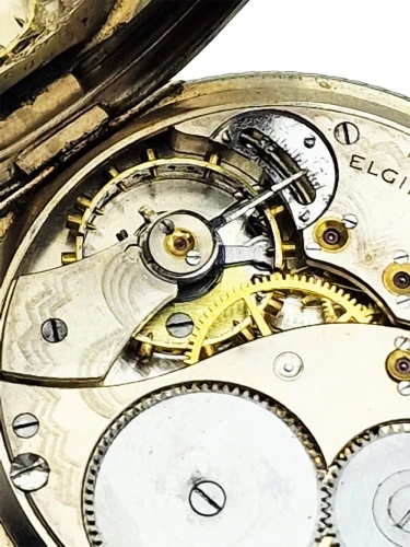 Piękny Elgin 14K White Gold Filled z 1926r. - idealny stan!