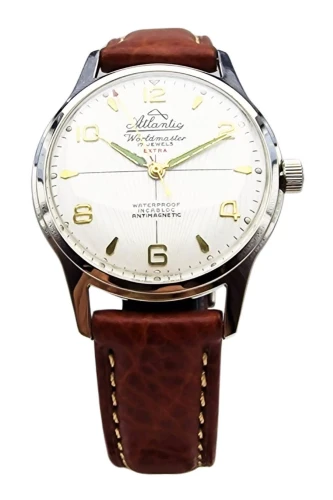 Atlantic Worldmaster Extra 17 Jewels - Doskonały stan!