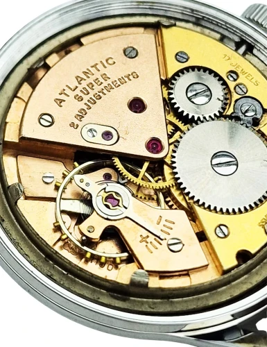 Atlantic Worldmaster Extra 17 Jewels - Doskonały stan!