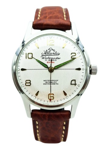 Atlantic Worldmaster Extra 17 Jewels - Doskonały stan!