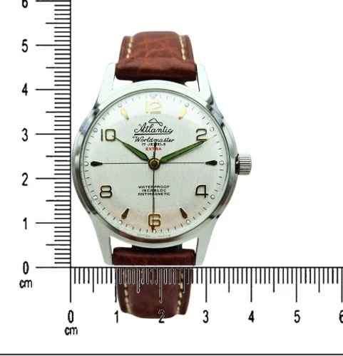 Atlantic Worldmaster Extra 17 Jewels - Doskonały stan!