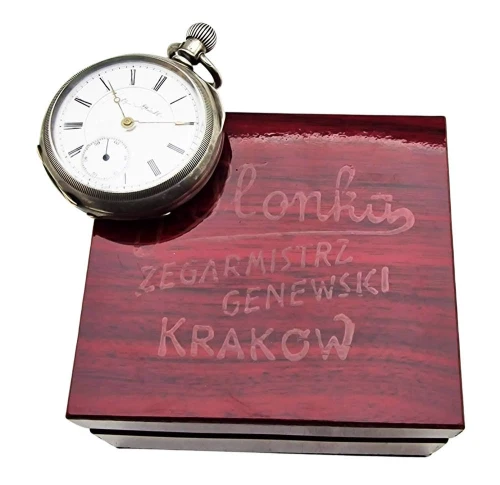 Srebrny 800. Elgin B.W. Raymond z 1889r - idealny, 100% oryginał!