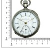 Srebrny 800. Elgin B.W. Raymond z 1889r - idealny, 100% oryginał!