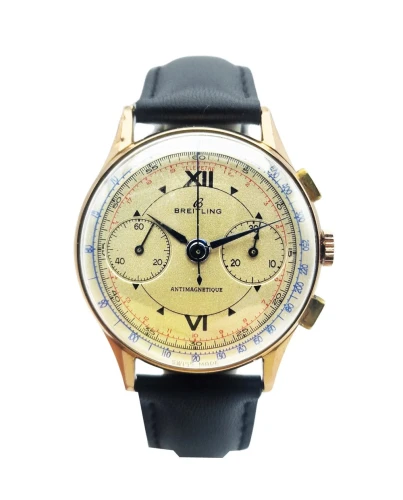 Używany zegarek Breitling Chronograph z lat 40. - Profesjonalna renowacja!