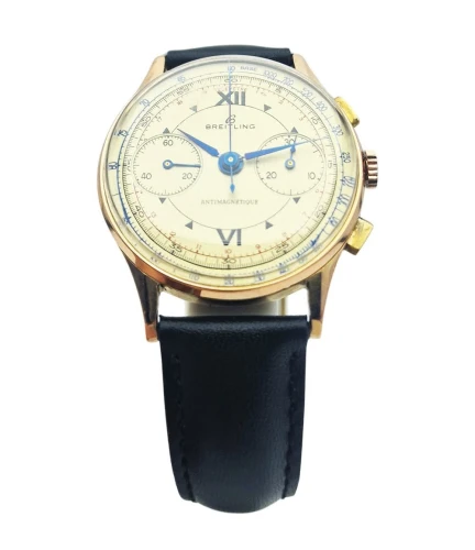 Używany zegarek Breitling Chronograph z lat 40. - Profesjonalna renowacja!