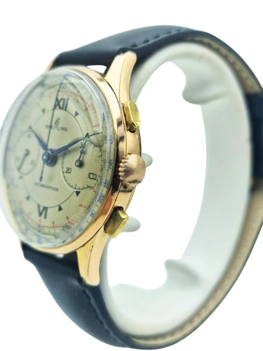 Używany zegarek Breitling Chronograph z lat 40. - Profesjonalna renowacja!