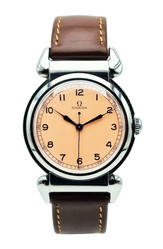 Używany zegarek Omega Salmon Scarab lata 30. - Unikat kolekcjonerski po profesjonalnej renowacji!
