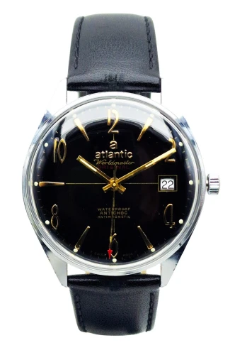 Unikatowy Atlantic Worldmaster 17 Jewels lata 70. - 100 % Originalny Perfekcyjny stan!