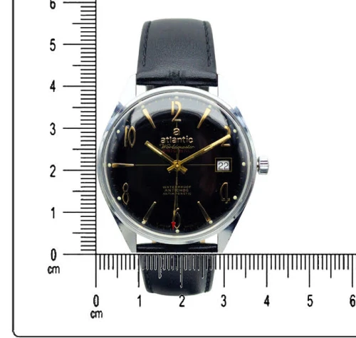 Unikatowy Atlantic Worldmaster 17 Jewels lata 70. - 100 % Originalny Perfekcyjny stan!