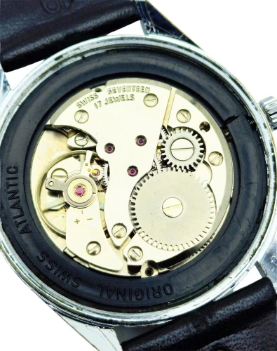 Unikatowy Atlantic Worldmaster 17 Jewels lata 70. - 100 % Originalny Perfekcyjny stan!