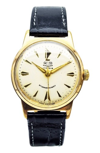 Pozłacany Glashutte lata 50. - 100% Oryginalny, nieodnawiany!