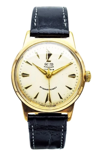 Pozłacany Glashutte lata 50. - 100% Oryginalny, nieodnawiany!