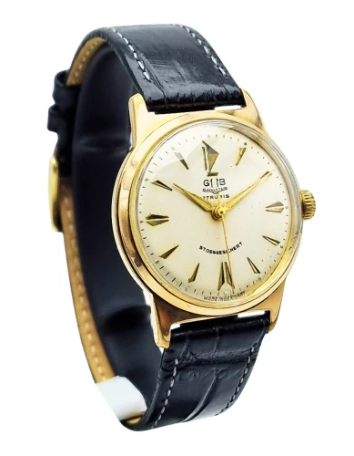 Pozłacany Glashutte lata 50. - 100% Oryginalny, nieodnawiany!