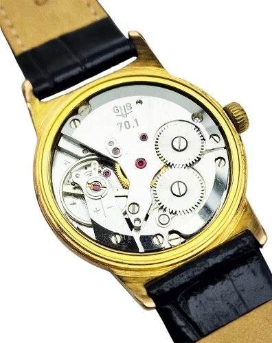 Pozłacany Glashutte lata 50. - 100% Oryginalny, nieodnawiany!