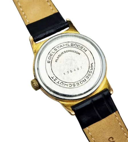 Pozłacany Glashutte lata 50. - 100% Oryginalny, nieodnawiany!
