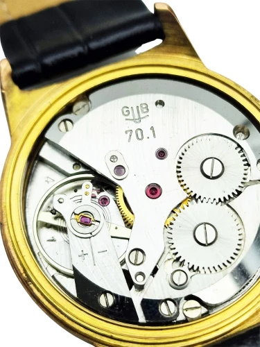 Pozłacany Glashutte lata 50. - 100% Oryginalny, nieodnawiany!