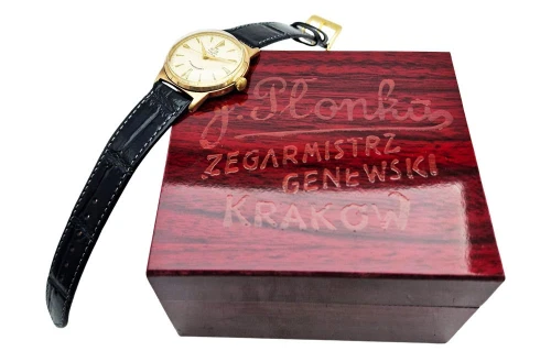 Pozłacany Glashutte lata 50. - 100% Oryginalny, nieodnawiany!