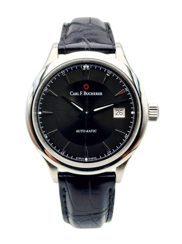 Carl F.Bucherer Manero AutoDate - Fabryczny Komplet, Ideał!