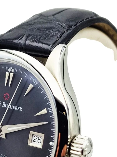 Carl F.Bucherer Manero AutoDate - Fabryczny Komplet, Ideał!