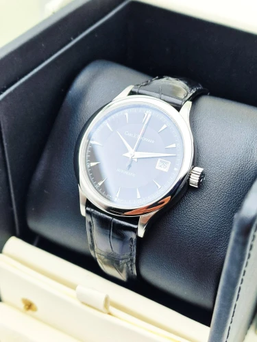Carl F.Bucherer Manero AutoDate - Fabryczny Komplet, Ideał!