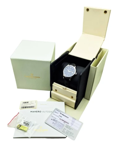 Carl F.Bucherer Manero AutoDate - Fabryczny Komplet, Ideał!