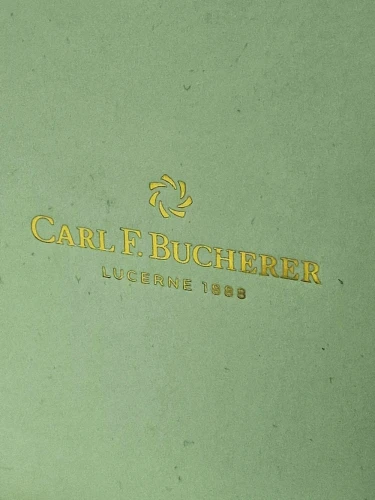 Carl F.Bucherer Manero AutoDate - Fabryczny Komplet, Ideał!