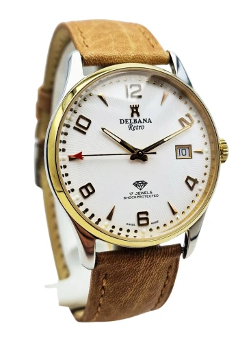 Piękna Delbana 17 Jewels - 100% Oryginał
