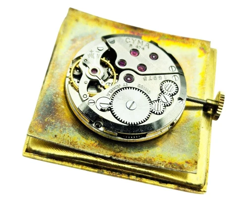 Unikatowa złocona Cyma 17 Jewels - 100% Oryginał