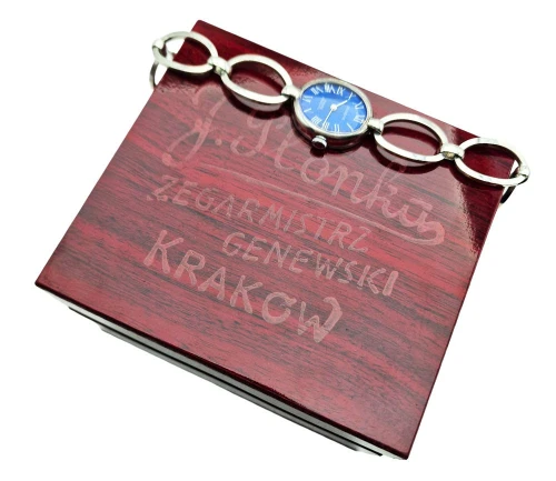 Srebrna 0.800 Dugena 2102 - doskonały stan!