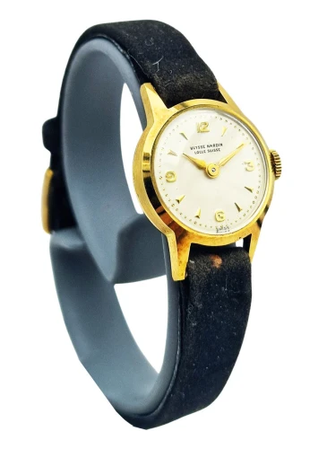 Złoty 18K Ulysse Nardin lata 50. - stan idealny!