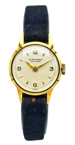 Złoty 18K Ulysse Nardin lata 50. - stan idealny! Kraków