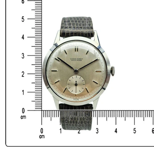 Unikatowy Ulysse Nardin Cal. 12''' 1950r. - 100% oryginał, nieużywany.