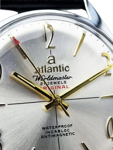 Atlantic Worldmaster Original 21 Jewels lata 60. - piękna renowacja!