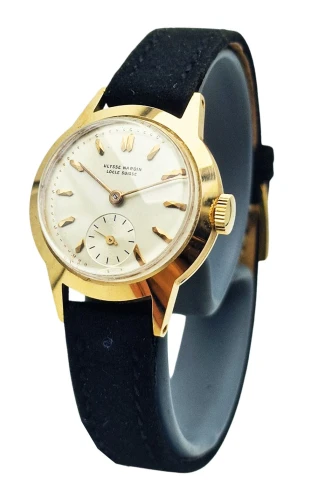 Złoty 18K Ulysse Nardin lata 50. - stan idealny!