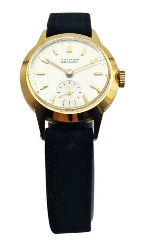 Złoty 18K Ulysse Nardin lata 50. - stan idealny!
