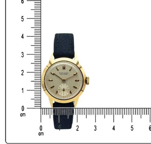 Złoty 18K Ulysse Nardin lata 50. - stan idealny!