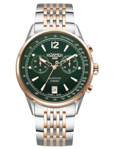 Zegarek Roamer Superior Chrono III 508818.49.75.50 (508818497550)
